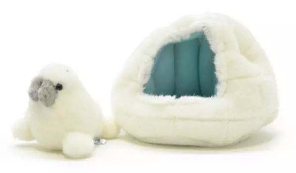 AQUA Plush Toy Marine Eskimo House Mini Seal 00130124