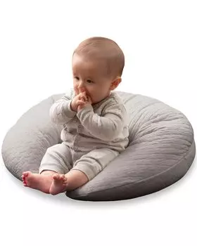 AQUA Sitting Baby Nursing 31 x 110 Mofua Cloud Body Baby Low Form 36220013 Подушка, для беременных, Подушка, Серая, см, 100% Хлопок, Узор, Стеганая,