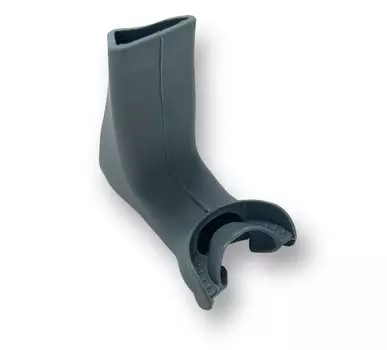 Aqua Sphere AQUASPHERE FOCUS SNORKEL Spare parts Focus Snorkel Spare Mouthpiece Small Size Gray 301470