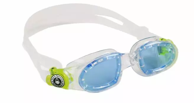 Aqua Sphere Phelps Aquasphere Swimming Goggles MOBYKID CLEAR Frame Blue LENS/167930