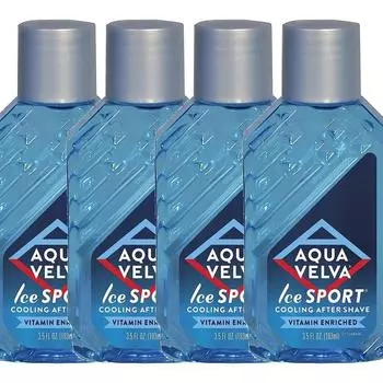 Aqua Velba Ice Sports Cooling After Shave, 4 pieces, 103ml