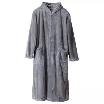 AQUA Wearable L Size Gray mofua Premium Microfiber Room Reinforced Static Electricity Countermeasures Company Nice 48478413 Одеяло, Kaimaki, унисекс,
