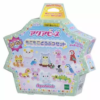 Aquabeads Sold Separately Bead Set Animal ST Mark Certification Ages 6 and Up Toy Water Sticks with Water Making Toy Aquabeads EPOCH [Fluffy Set]