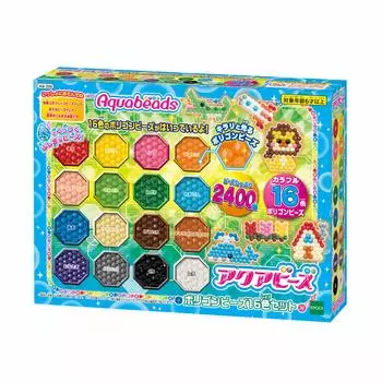 Aquabeads Sold Separately Bead Set Beads Set of 16 ST Mark Certification For Ages 6 and Up Toy Water Sticks with Water Making Toy Aquabeads EPOCH