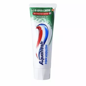 Aquafresh Soft Mint 140 г x 3 шт. набор [Earth Pharmaceutical]