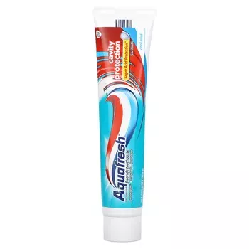 Aquafresh, Зубная паста с тройной защитой и фтором, профилактика кариеса, освежающая мята, 158,8 г (5,6 унций)