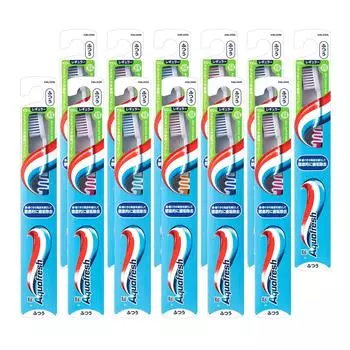 Aquafresh Зубная щетка Aquafresh Обычная 12 шт. нельзя выбрать (Нормальный) цвет