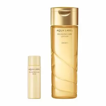 AQUALABEL Bouncing Care Lotion M Set C Lotion M and moist 2 pieces (fresh type) [Quasi-drug] (x 1)