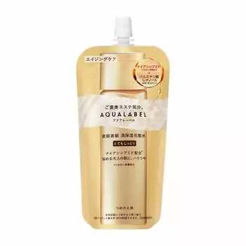 Aqualabel Лечебный лосьон (Масло-в) Очень увлажняющий лосьон с ретинолом, пальмитатом и ниацинамидом, 150 мл, уход за кожей лица и тела, выпущен в феврале 2024 г.