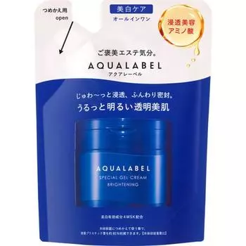 Aqualabel Специальный гель-крем Ex BrighteninG Сменный блок 81 г