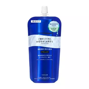 Aqualabel Treatment Lotion Very Moist 150 мл Refill CICA 4MSK Lotion Whitening Care Выпущен в феврале 2024 г. (подсветка) [Квазинаркотик]