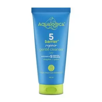 Aqualogica 5 Barrier+ Repair Gentle Face Cleanser с авокадо и 5 основными керамидами - 100 мл | Чувствительная кожа | Укрепляет кожный барьер | Для мужчин и женщин