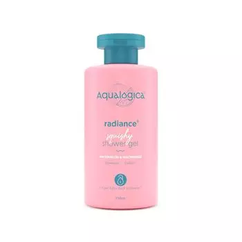 Aqualogica Body Wash Radiance+ Мягкий гель для душа с арбузом и ниацинамидом для глубоко очищенной, увлажненной и сияющей кожи для женщин и мужчин - 250 мл