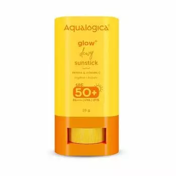 Aqualogica Glow+ Dewy Sunstick с папайей и витамином C - 20 г, Spf 30, Spf 50, все