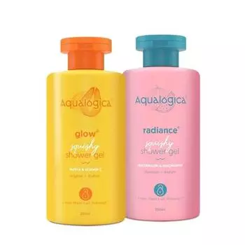 Aqualogica The Shower Power Combo | Глубоко очищает и увлажняет | 500 мл