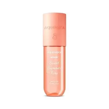 Aqualogica Women Refresh+ Sweet Summer Kiss Парфюмированный спрей для тела с земеей и гиалуроновой кислотой 150 мл | Стойкий аромат | Аромат сладкой клубники