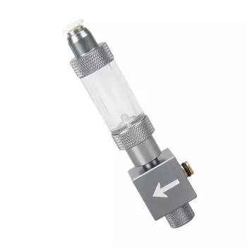 Aquarium CO2 Diffuser Atomizer With Detachable Bubble Counter For Aquarium Plant Growth Aluminum Alloy Gas Control Valve