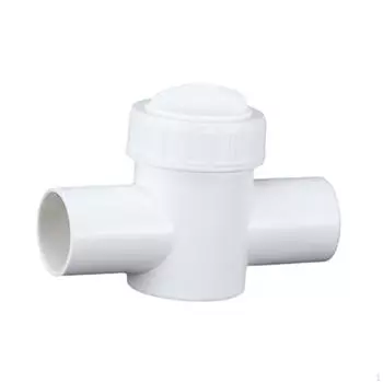 Aquarium Control Valve Regulator Attachments Noise Reduction High Performance Compact Outlet White 25mm