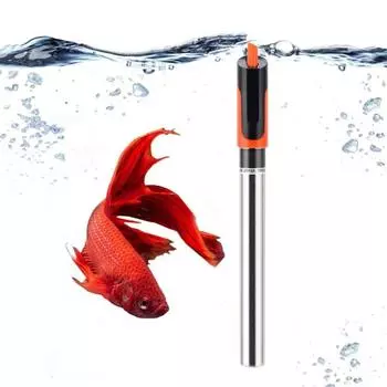 Aquarium Heater Rod Stainless Steel Adjustable 17-35degree Celsius to Control Temperature Heat water for Fish Tank 50W~500W