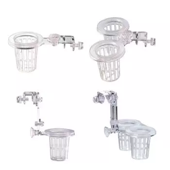 Aquariums Plant Stand with Slots and Holes for FishTanks Decorations