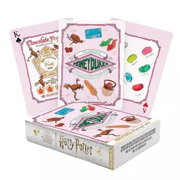 AQUARIUS Harry Potter Honeydukes Игральные карты Тематическая колода карт Гарри Поттера для вашей любимой карточной игры Официально лицензированная продукция Гарри Поттера