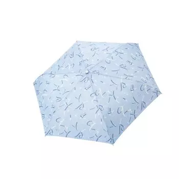 aquas hack складной зонт автоматический дождевой зонт с узором из ленты бренд стекловолокно прочный 54 см 10002056 светло-голубой открыть/закрыть женский светло-синий