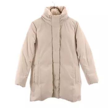 Aquascutum Long sleeve down coat Beige Women Used