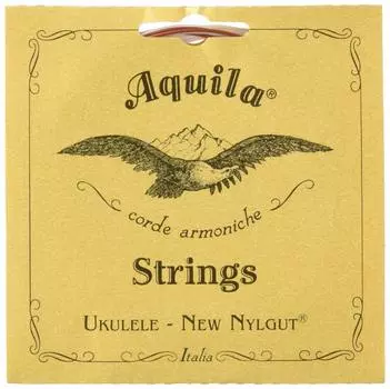 Aquila New Nylgut 17U Ukulele String Set, Tenor, 6-String (1st x 1 Winding) AQ-T6W