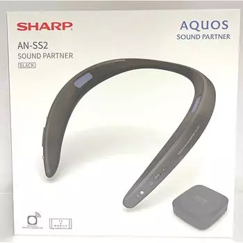 AQUOS AN SS2 B Sharp Bluetooth радио динамик для телевизора в ванной черный водонепроницаемый совместимый с IPX4