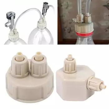 Aqurio CO2 Sistema Tubo, Vlvula Guage, Tampa Da Garrafa, Aqurio, Planta Viva, Difusor De Ar DIY, Ferramenta Gerador, 2 шт.