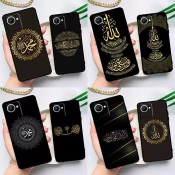 Арабский мусульманский исламский чехол для Realme C55 C33 C31 C35 C30 C11 C15 C25s C21Y GT Neo 5 3T 2T 8 9 10 11 Pro Plus Realme C33