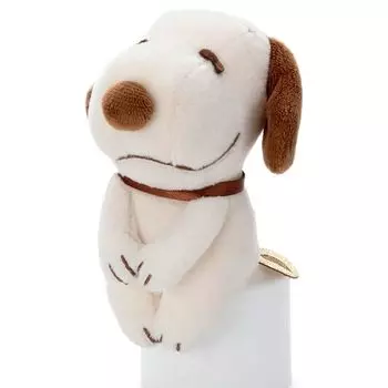 Арахис Какао Г-н. Чоккори Снупи (белый и молочный) Высота мягкой игрушки примерно. 11см