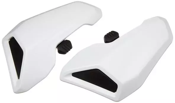 Arai QVF Duct Left and Right Set Glass White Product 105724 (Old Number 5724)