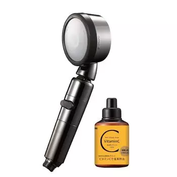 Aramic Shower Water High Water Chlorine Head Moves Salon Angle 3D Water Stop Made in Japan Head, Saving, Pressure, Removal, Freely, Style, Adjustment,