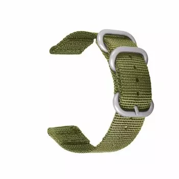 [Arashen] Green 28mm Nylon Band Cloth Watch Replacement Strap 28mm Large Watch Strap Replacement Tool Included