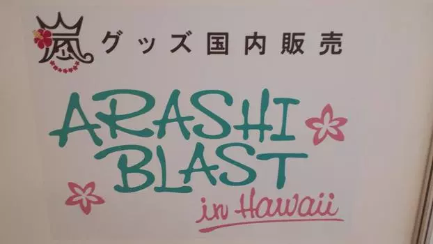 Arashi in Concert 2014 Official Merchandise Scrunchie with Charm BLAST Hawaii