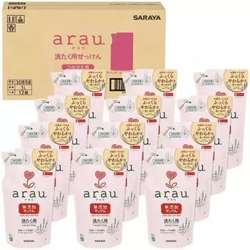 Arau washing soap refill 1 liter x 12 pieces [Case sales] arau.