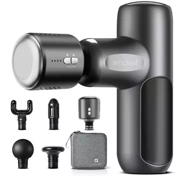 arboleaf Fascia Release Handy MINI Head с 5 типами силикона 5 уровней мощной фасции Фасция Мышца Большая самая быстрая 3200 Удобно носить с собой