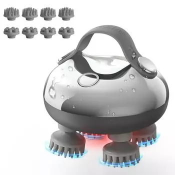 Arboleaf Head Spa электрическая щетка для кожи головы HEAD SPA широкий диапазон красных светодиодов электрическая головка спа IPX7 водонепроницаемый 3D режим 3D массаж кожи головы красота уход за лицом