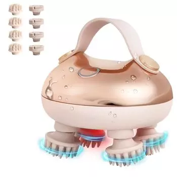 Arboleaf Head Spa Electric Scalp Brush Scalp Esthetic Scalp Care по IPX7 Водонепроницаемый 3D Режим работы Head Spa Facial Cleansing Brush Brush Уход за лицом