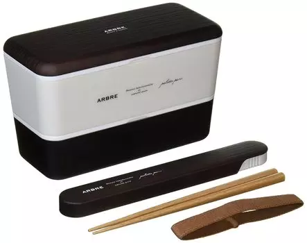 ARBRE Длинные угловые палочки для еды Nest Lunch из дерева, набор коричневых палочек для еды 276932 для мужчин и женщин коричневый