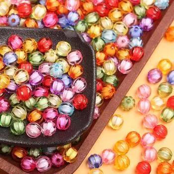 Арбуз 8/10 мм акриловые свободные бусины DIY аксессуары сэндвич 500 г/упак. ожерелье браслет ремесла изготовление ювелирных изделий оптовая продажа кулон 8mm разноцветный