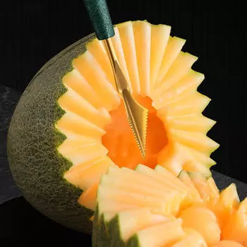 Арбузные принадлежности Фруктовый инструмент Нержавеющая сталь Легкая портативная посуда Столовые приборы для L spoon