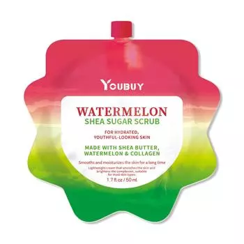 Арбузный Охлаждающий Скраб Очищение Кожи Всего Тела Фруктовый Аромат Скраб Очищение Кожи Отшелушивание 1pcs