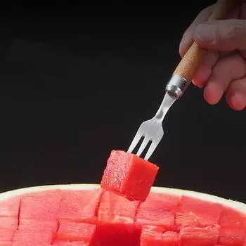 Арбузный слайсер из нержавеющей стали, инструмент для нарезки арбуза кубиками, подходит для домашнего и профессионального использования S