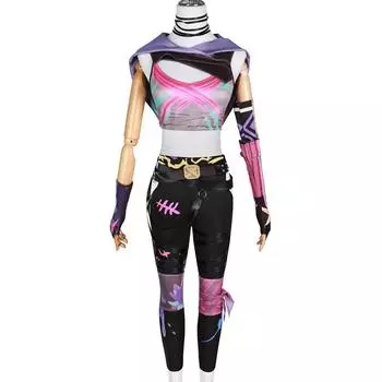 Arcane Of League Legends Jinx Cosplay Costume Authentic Arcane Anime Character XS