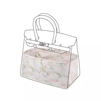 ArcDiary для внутренней сумки-тоута эксклюзивно для роскошных легких больших размеров совместимых с сумками Birkin Bag-in-bag сумки, высококачественная ткань, сумка, сумки, тюльпан