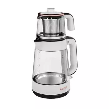 Arcelik 6964 C Recital Tiryaki Glass 2 Lt Автоматическая электрическая машина для приготовления турецкого чая, чайник, самовар, чайник, чайник