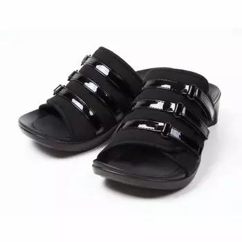Arch Support Sandals Black 002 [Plus Comfort] (L) чёрный