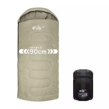 Archi Широкоформатный спальный конверт, антибактериальный, для сна в условиях стихийных бедствий, минимальная рабочая температура, сумка, 210T, Тип, Характеристики, Автомобиль,